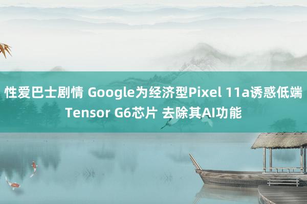 性爱巴士剧情 Google为经济型Pixel 11a诱惑低端Tensor G6芯片 去除其AI功能